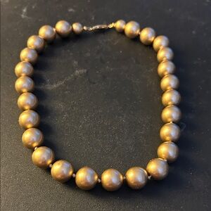 Carolee Gold-Tone Beaded Necklace
